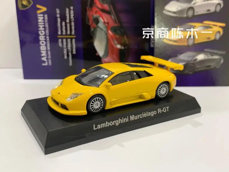 

1/64 KYOSHO Lamborghini Murcielago R-GT Collection die cast alloy trolley model ornaments gift
