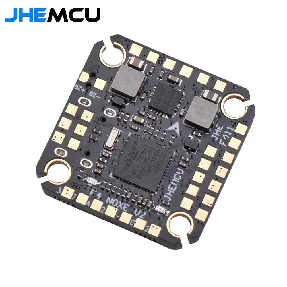 Контроллер полета Betaflight F4 NOXE V2 W/ OSD 5/10V BEC LC Filter Baro Blackbox AIO board 20x20 мм для гоночного