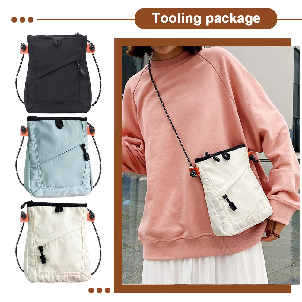 

New Fashion Mini Waterproof Travel Bag Small Square Shoulder Bag Men Women Handbag Messenger Bag Unisex Crossbody Bag Outdoor