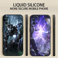 marvel comics phone case for xiaomi redmi 9 9i 9t 9at 9a 9c note 9 pro max 5g 9t 9s soft original tpu coque luxury ultra
