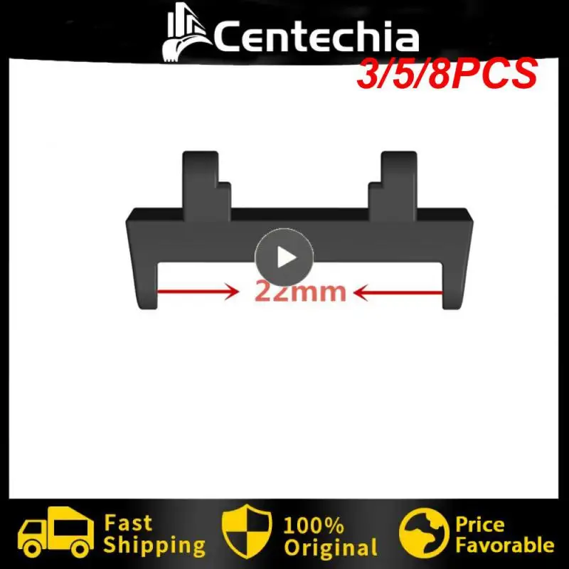 

3/5/8PCS 22mm Stainless Watch Strap Connector Metal Watch Strap Connector Universal Sturdy Watch Strap Adapter Watch Accessories