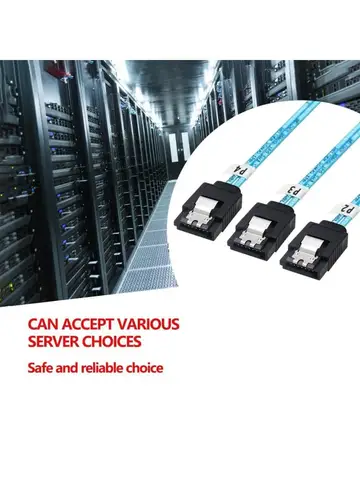 Кабель-переходник ALLOYSEED SATA 3.0 90 градусов