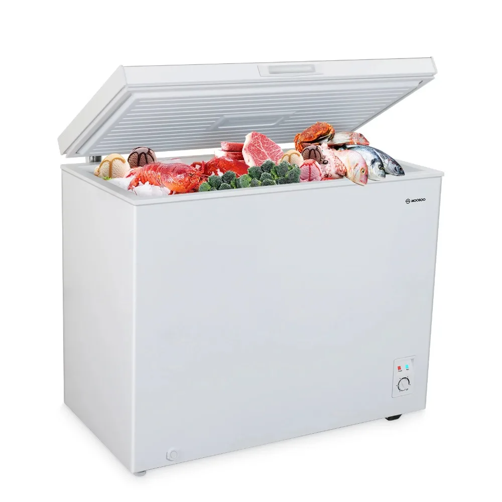 Chest Freezer Deep Frozen Food Storage Garage Ready Spare Home