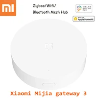 xiaomi mijia home multi mode smart gateway 3 voice remote control automation work with zigbee 3 0 wifi bluetooth mesh