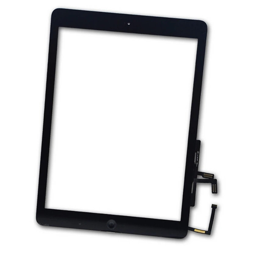 10 шт. сменный сенсорный экран для Ipad 5 Air 1 A1474 A1475 A1476 дигитайзер панель с домашней