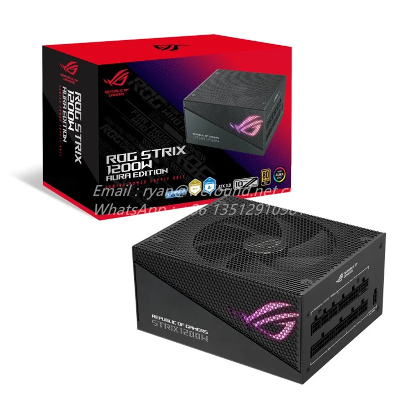 Для ASUS ROG STRIX Thunderhawk AURA 1000 Вт/1200 Вт ЗОЛОТОЙ ИГРОВОЙ БЛОК ПИТАНИЯ