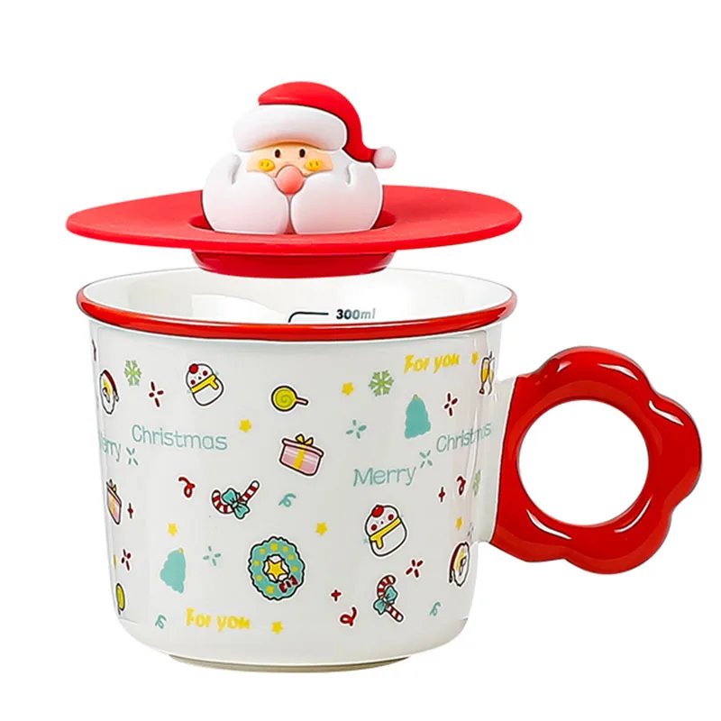 

Для кофейных столов, Офисная Рождественская чашка, керамические чашки для пар, кружка для пива, рождественские кружки в скандинавском стиле...