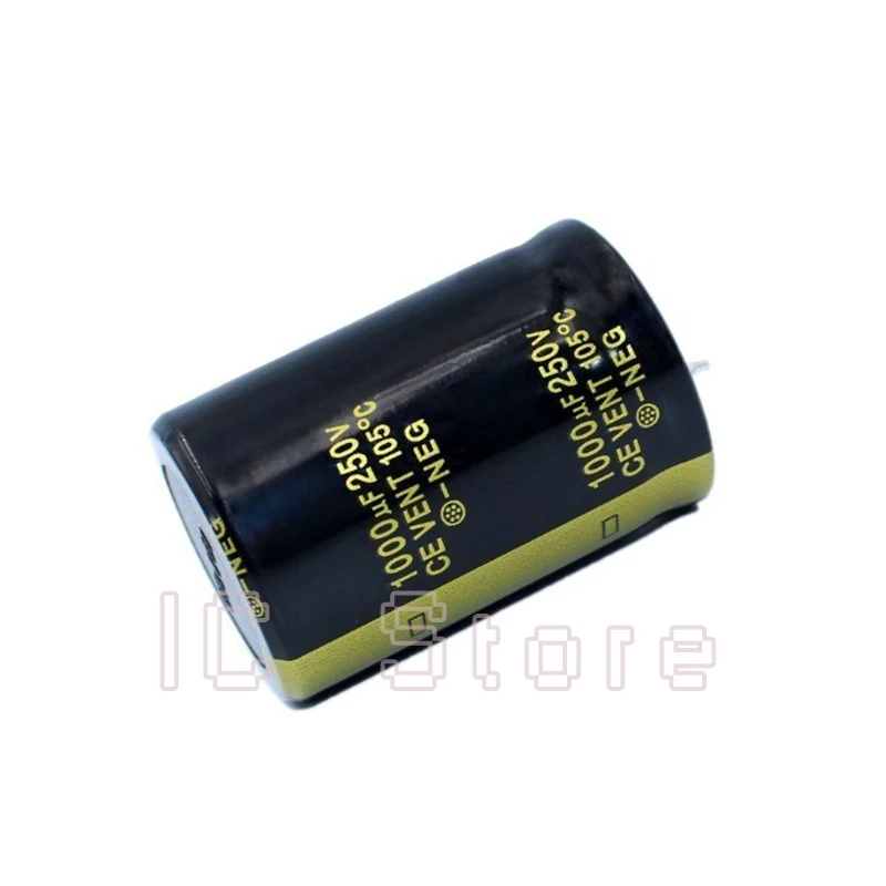 2 шт. 250 В 1000 мкФ аудиоконденсатор усилитель мощности низкий ESR высокая частота 30x45