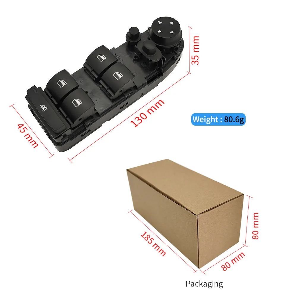 Переключатель окон с электроприводом для BMW E84 E70 E71 E72 сменный аксессуар X1 X5 X6