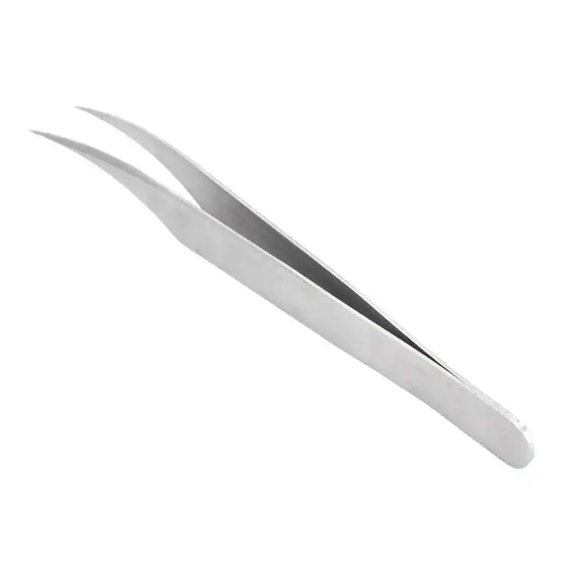 

Пинцет для ногтей, удобный захват, Изогнутый пинцет для дизайна ногтей