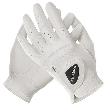 Golf Gloves Men Women Left and Right Hand Micro Soft Fabric Comfortable Non-Slip Durability Gripped Breathable Ladies Golf Glove 1