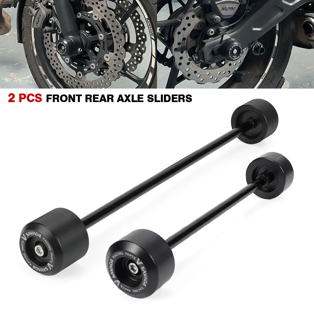 Z650 Слайдер рамы, защита от столкновений для KAWASAKI NINJA 650 Z 650 RS 2017-2025, защита слайдера оси заднего переднего колеса мотоцикла