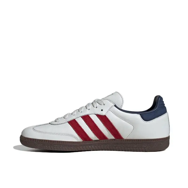Adidas Originals SAMBA OG Удобная и универсальная повседневная обувь с низким берцем для