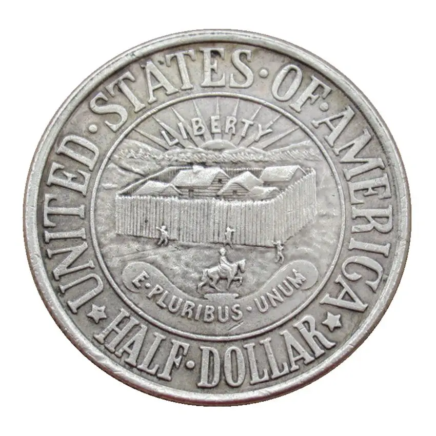 

USA 1936 Mint York County Maine Commemorative Half Dollar COPY Coin