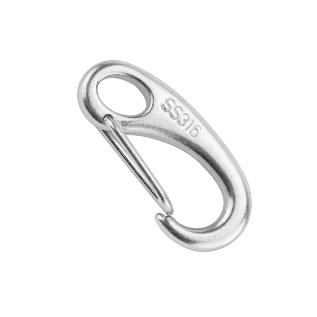 2 шт. пружинные зажимы-карабины в форме яйца |