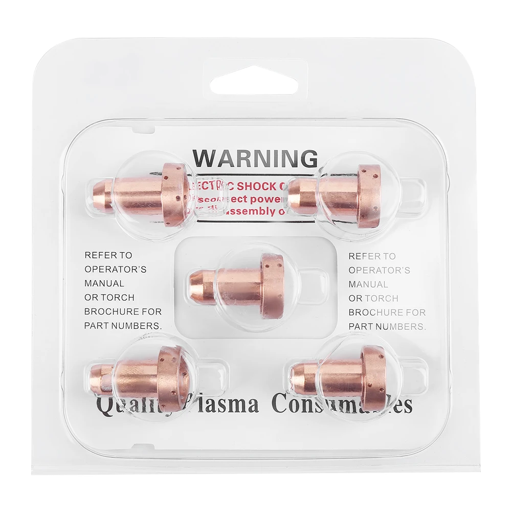 

5pcs Plasma Cutter Nozzles Tips Consumables 80A 9-8211 for SL60-100 Cutting Torch plasma plasma plasma plasma plasma plasma