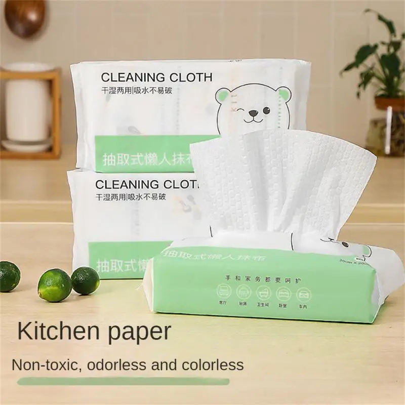 

Multi-functional Cleaning Cloth Withdrawable Rag Decontamination Non-woven Cloth Disposable Kitchen Cleaning Cloth