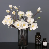 eva artificial magnolia flower realistic fake flower home living room dining table wedding decoration