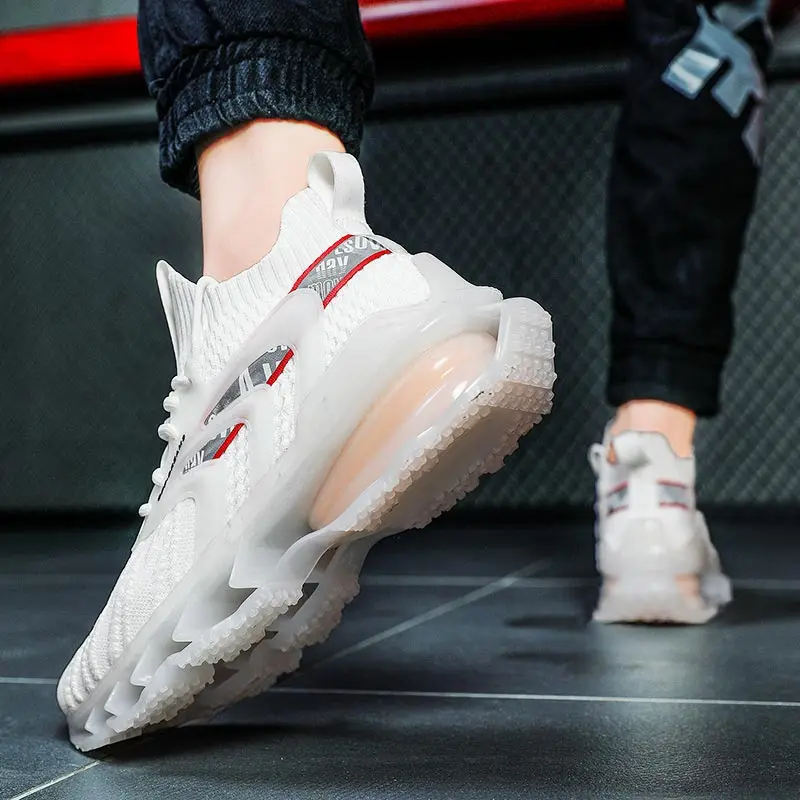 

Man Sport Shoes Slimming Mens Running Shoes Tenis Unisex Sports Sneakers Original High Top Sneakers Trainers