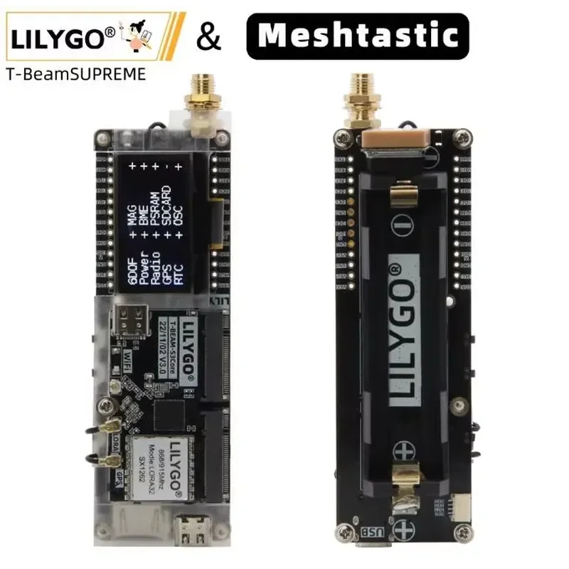 Фото для модуля LILYGO T-Beam ESP32-S3 SX1262 Meshtastic с GPS, платы беспроводной связи LoRa с дальним радиусом действия на частотах 433, 868, 915, 920 МГц №2