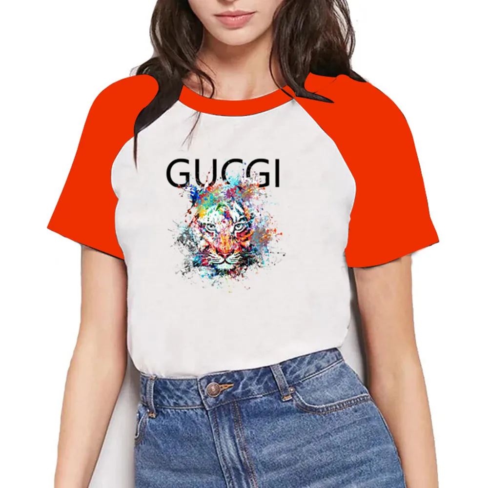 

2022 Women's Sport T-shirt Fashion Women's T-shirt casual print aesthetic women's short sleeve trend fashion