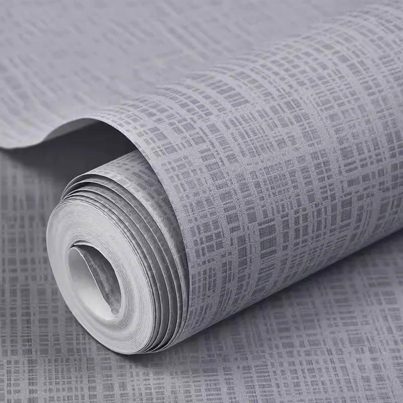 Скандинавские серые льняные обои с узором нетканые японские для гостиной