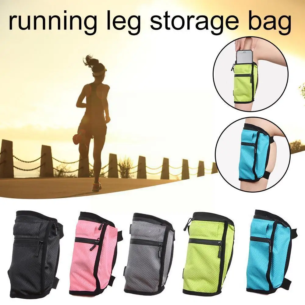 

Outdoor Running Storage Bag Multifunctional Waterproof Invisible Sports Pouch Phone Bag Breathable Mobile Leg 5 Storage Col B1k2