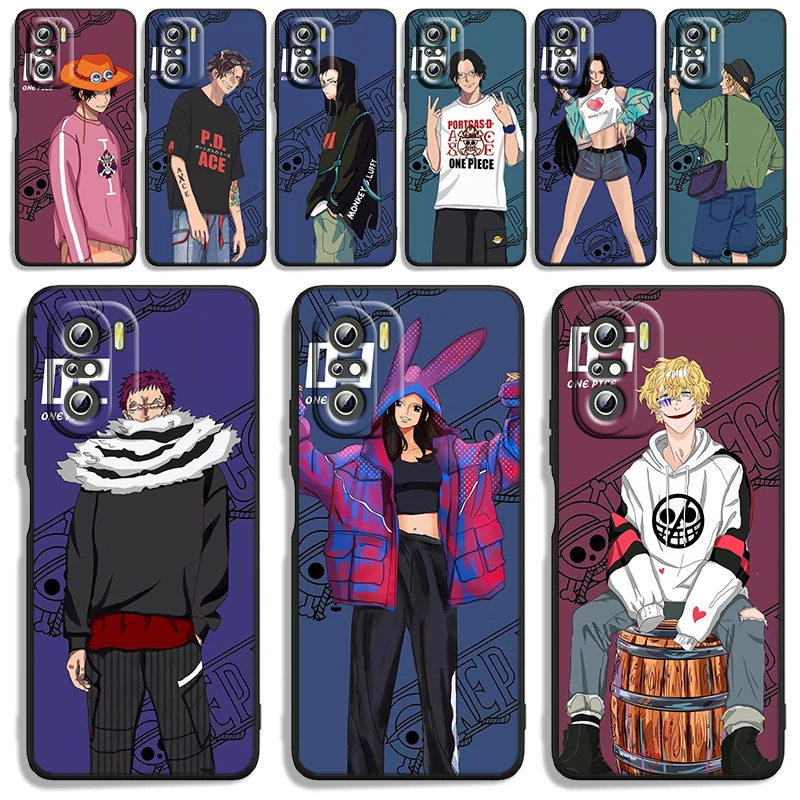 

One Piece Fashion Trendsetter Phone Case For Xiaomi Redmi Note 11 10S 10 9T 9S 9 8T 8 7 Pro Plus Max 5G Silicone TPU Cover