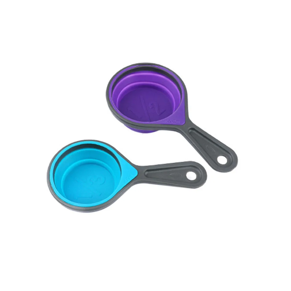 

4 шт., силиконовая резиновая мерная ложка