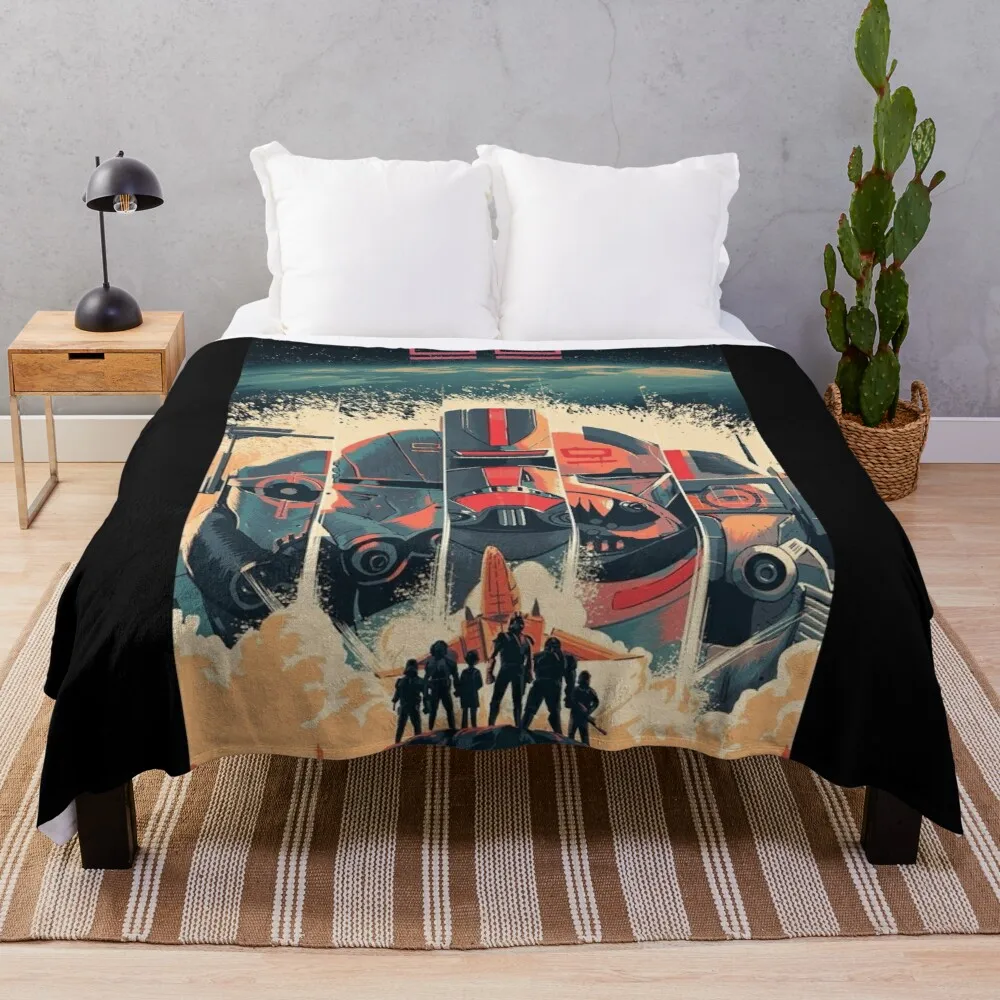 

space clone force 99 Throw Blanket Tourist Blanket