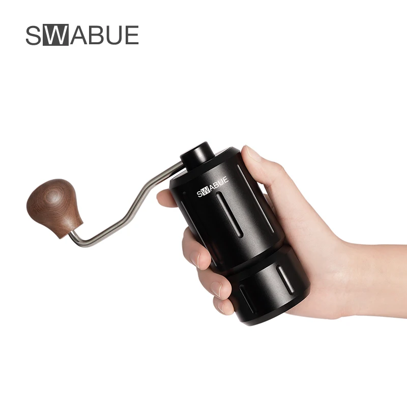 Portable Manual Coffee Grinder Cafe Hand Mini Angle Mill Stainless Burr Specialized Coffee Beans Tools Accessories Coffeeware