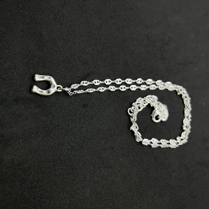 

UNO-XL High-quality Necklace Simple and Elegant Personality U-shaped Pendant Silver Necklace Jewelry Necklace Free Shipping