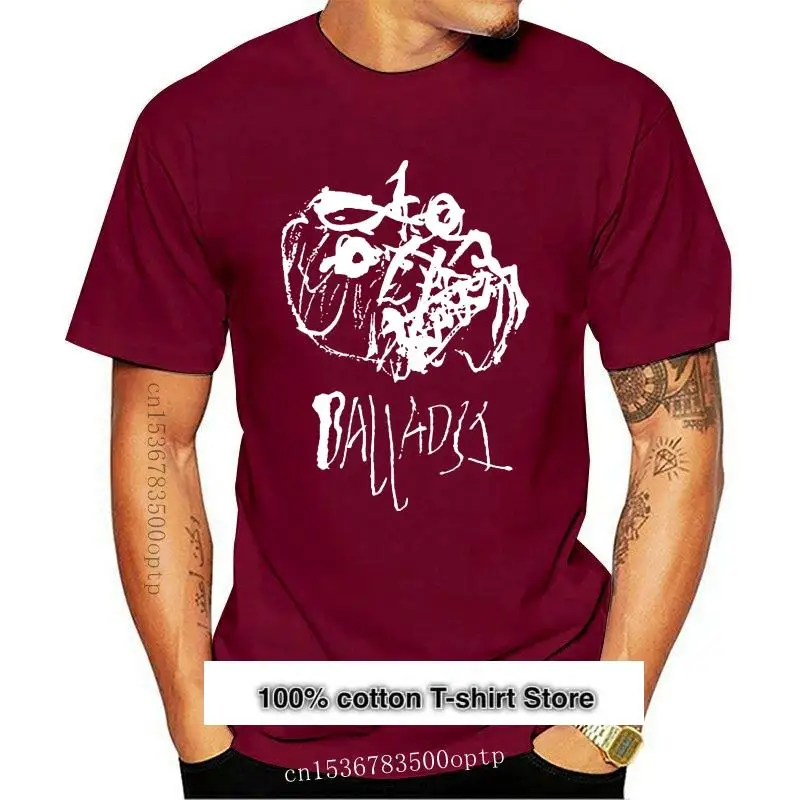 

Camiseta negra для мужчин, ropa de joji-ballads, nueva