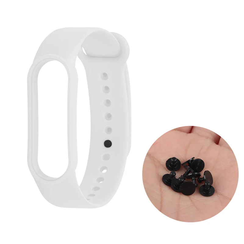 10 шт. пластиковые пряжки для браслета Xiaomi Mi Band 6 5