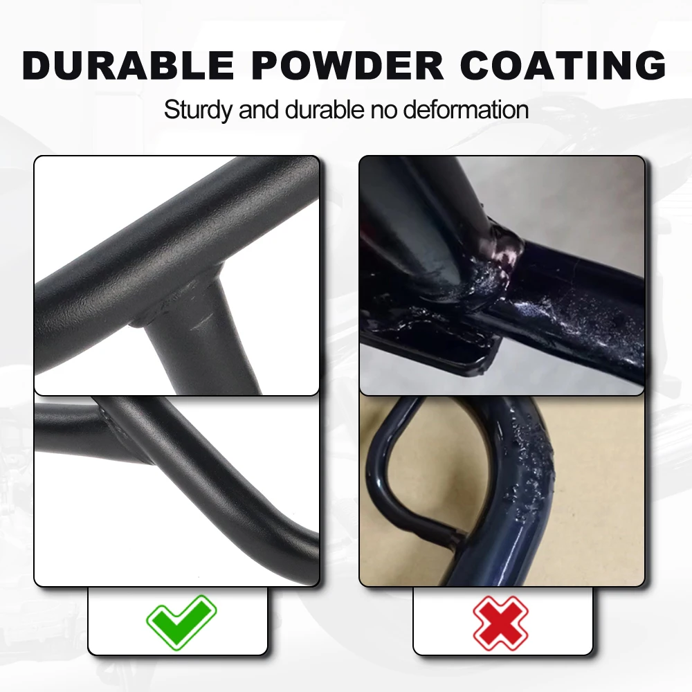 Фото Для Yamaha TW200 TW 200 1987-2023 2024 2025 мотоциклетные стальные боковые дуги, седельная сумка, опорная рама, защита, боковая крышка, защита №4