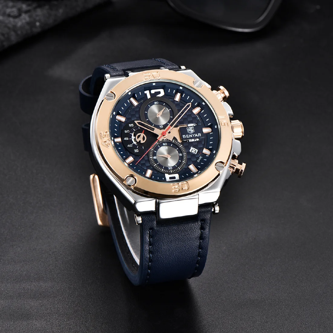 

BENYAR Business Wrist Watch Men Watches Top Brand Luxury Fashion Wristwatch New Male Quartz Watch For Men Clock Hours Hodinky