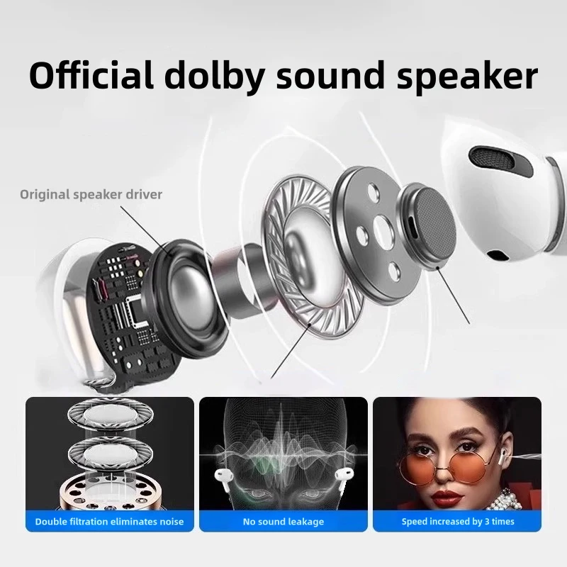 Z Kinglucky HQ5 оригинальные TWS ANC беспроводные Bluetooth наушники спортивная гарнитура для