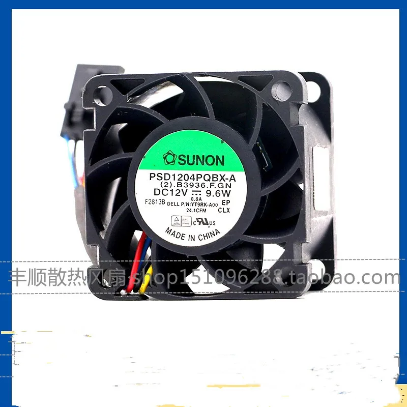 

Original 40 * 40 * 28MM 12V 9.60W 4CM High Air Flow Server Cooling Fan PSD1204PQBX-A