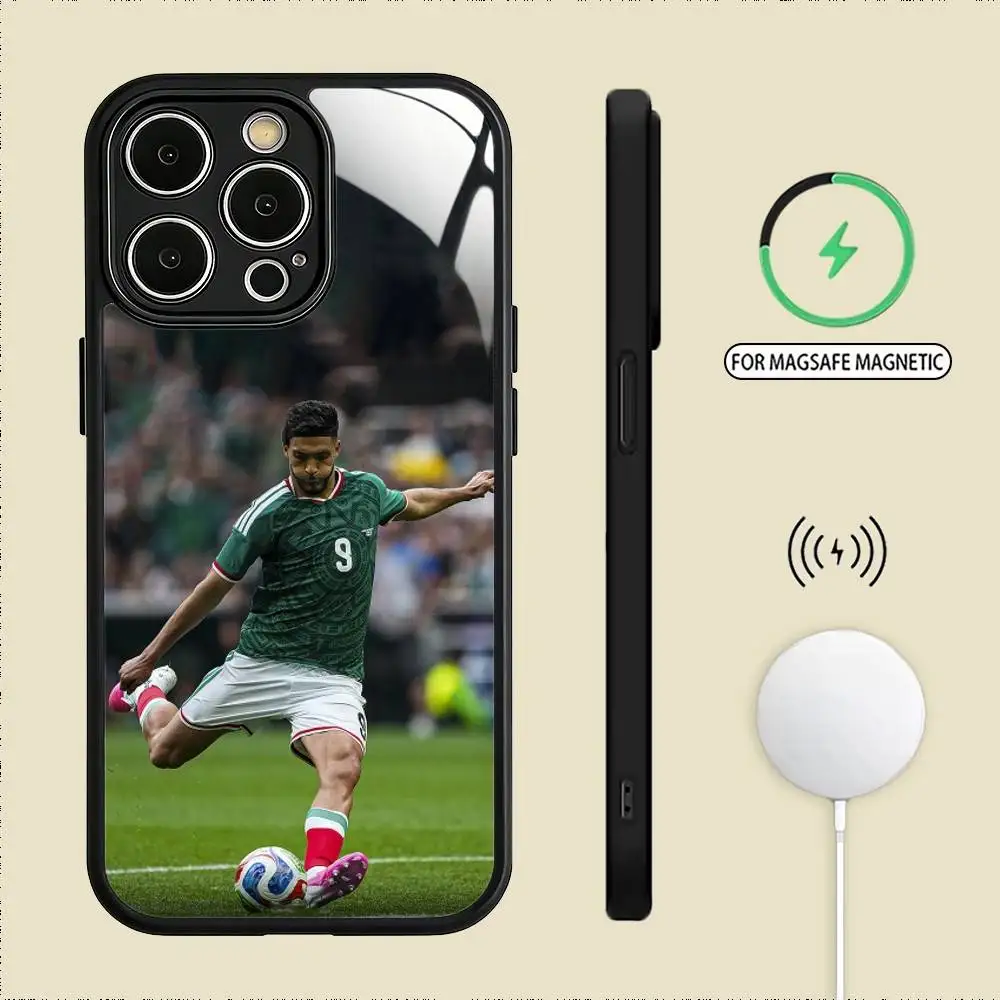 Фото Чехол для телефона Mexican Complete 9 R-Raul Jimenez для iPhone 17, 16, 15, 14, 13, 12, 11 Plus, Pro Max, магнитный, для беспроводной зарядки Magsafe №5