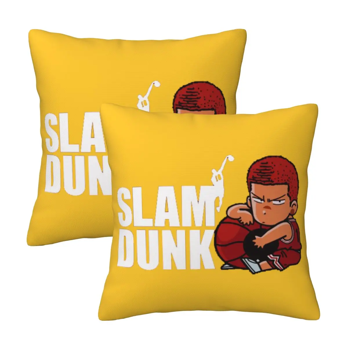

SLAM DUNK Fashion Pillowcases Decorative Pillow Covers Soft and Cozy 2 PCS