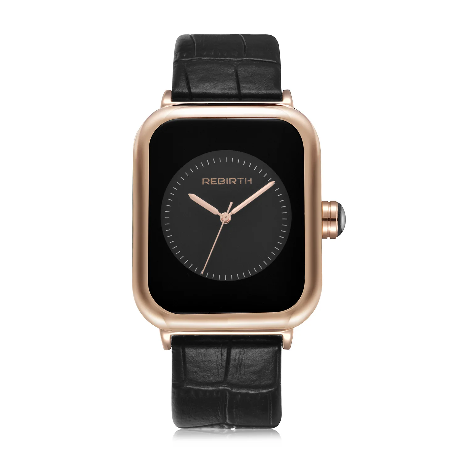 

REBIRTH Hot Sell Fashion Women Silicone Japan Movement Quartz Wrist Watch For Ladies Waterproof Female Clock Women Watches