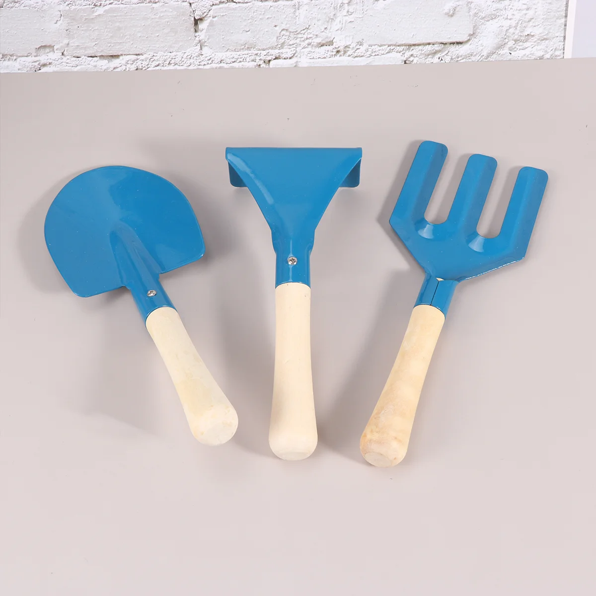 3 шт. пляжные мини-детские игрушки детские садовые грабли для детей деревянные