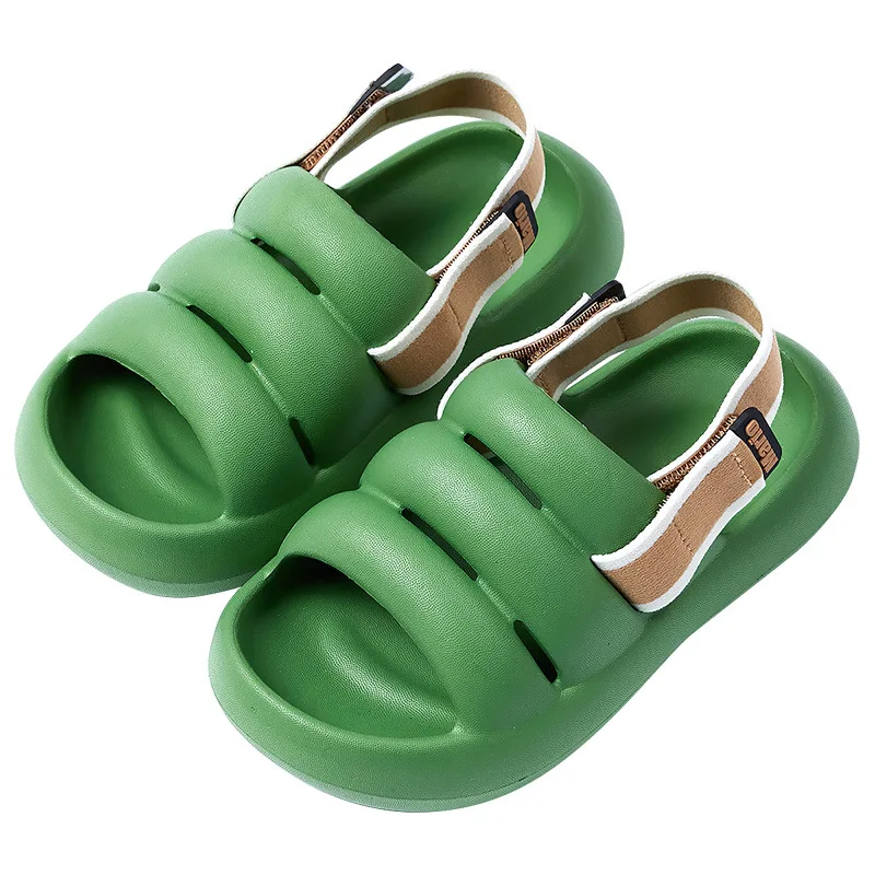 

Cheerful Mario Children Sandals Baby Eva Soft Beach Shoes kids Summer Non-Slip Elastic Band Sandals for boys and girls