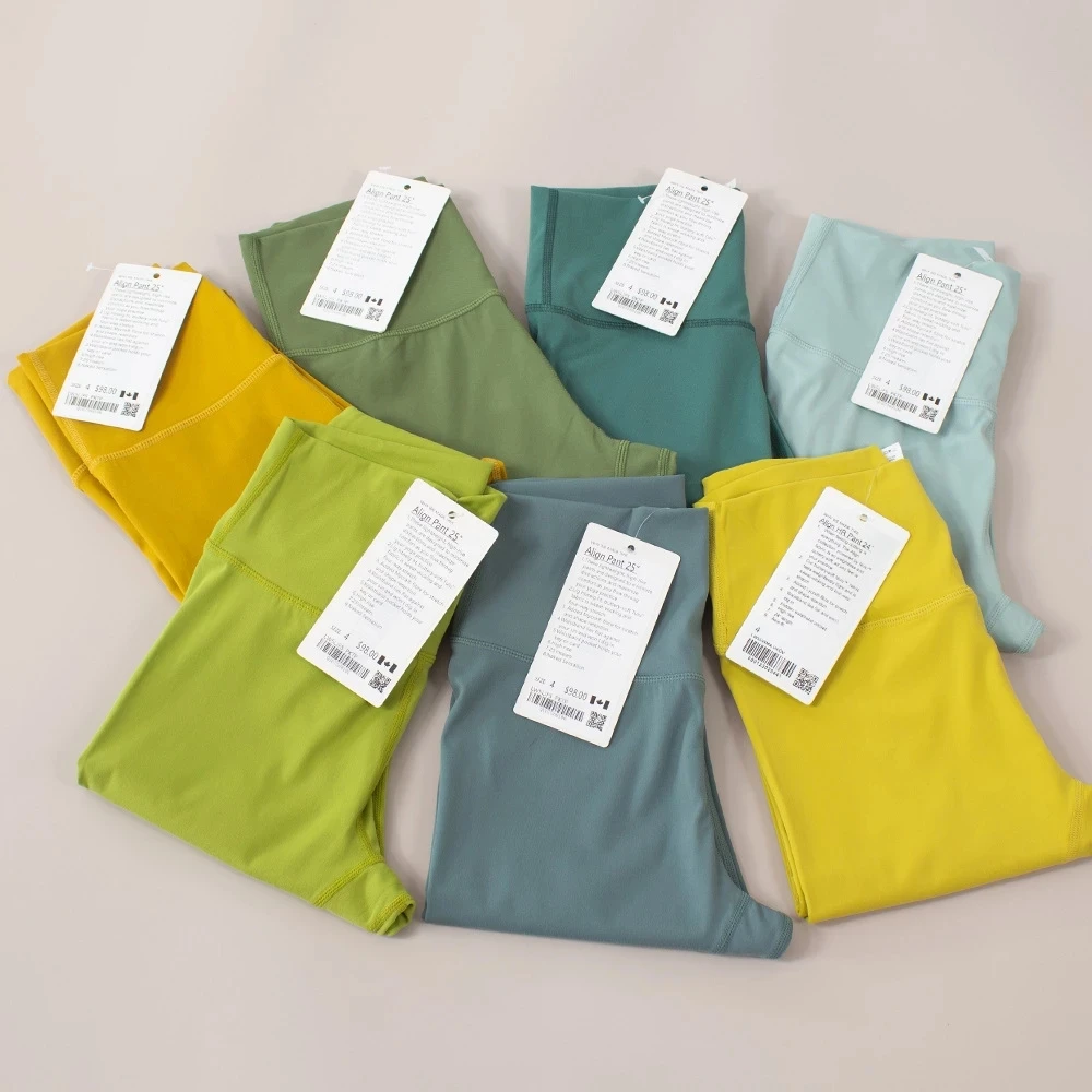 Yoga Sport Leggings Women Elastic lu Yoga Leggings High Waisted Tummy Control Leggings Sport Women Fitness Pants Seamless Tights