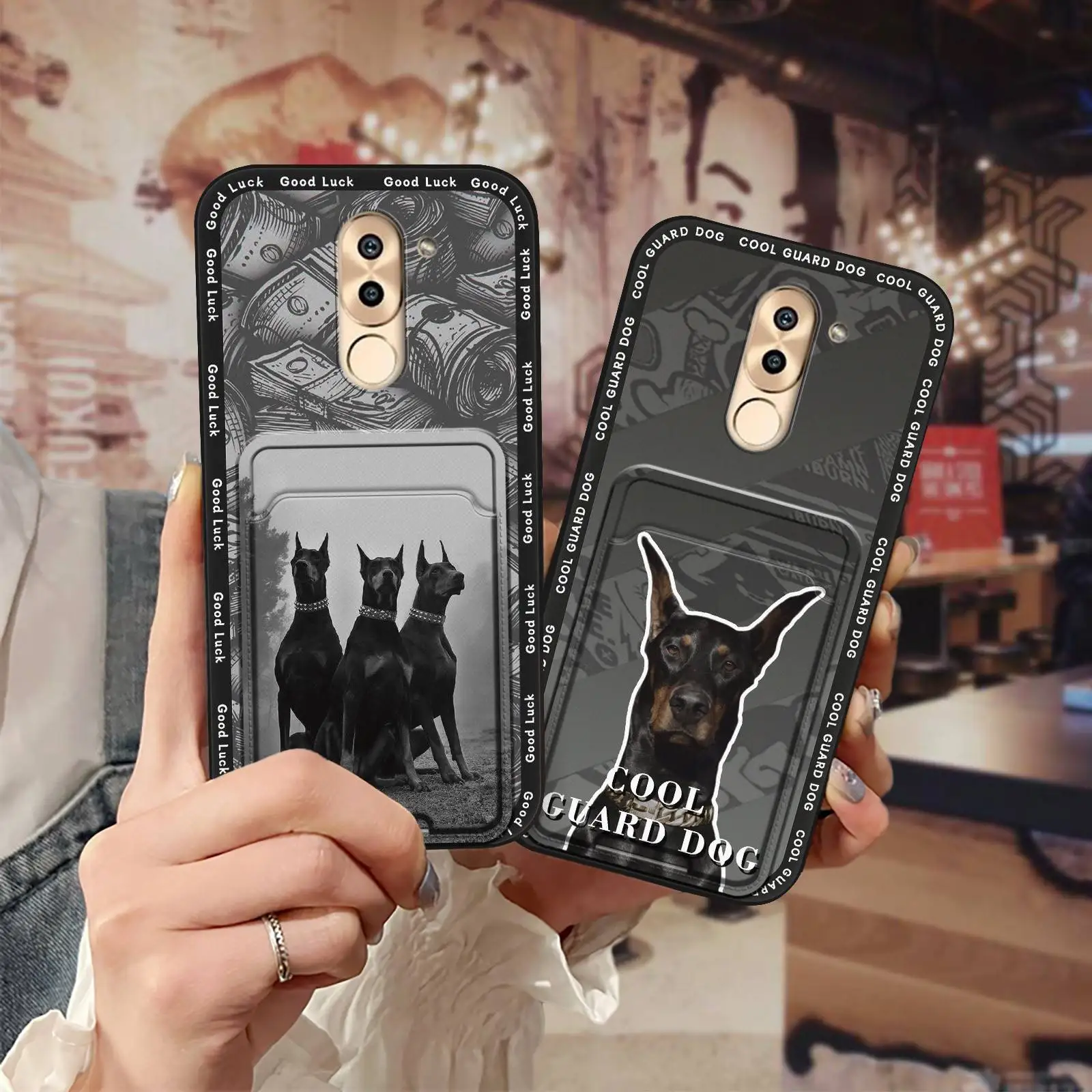 Мягкий чехол с защитой от пыли для телефона Huawei Honor 6X/GR5 2017/Mate 9 Lite милый модный