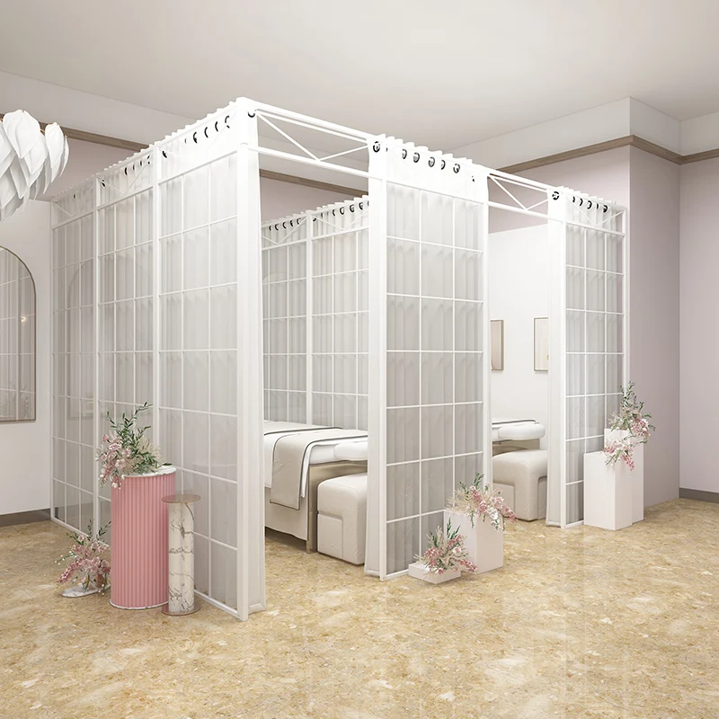 

Custom-made Wrought Iron Screen Partition Beauty Salon Nail Shop Rental House Work Room Office Living Room Renovation