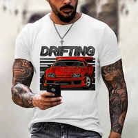 mens 3d printed t shirt racing t shirt summer casual short sleeve t shirt street hip hop fashion t shirt 2022