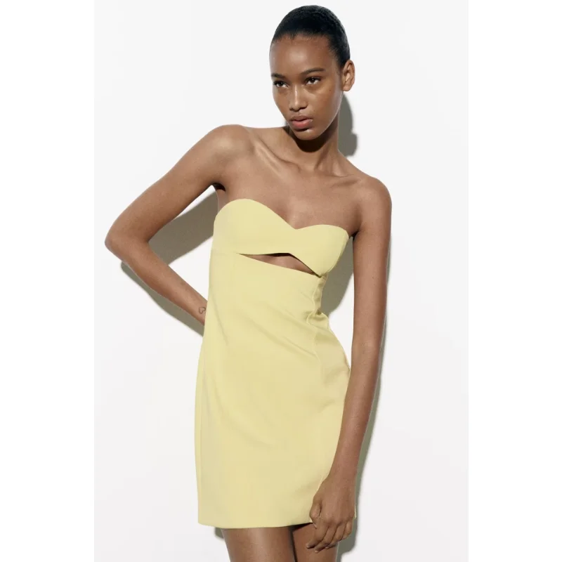 

2023 Summer Open Design Bra Dress