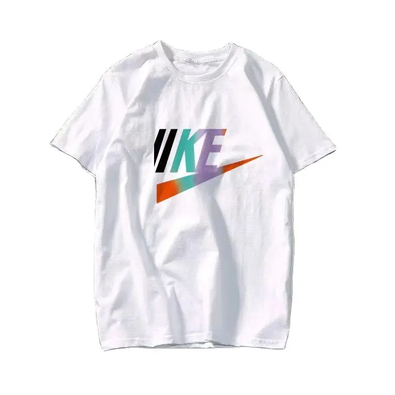 

Hd Printed Cotton T-shirt Short Sleeve Oversized Shirt Casual Solid Color Men's and Women's Top New For Spring/Summer 2022