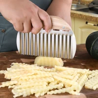 stainless steel dough cutter half round wooden handle knife diy baking tool kitchen accessories pastry and bakery accessories